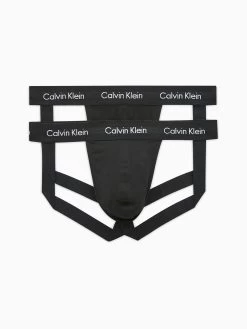 Calvin Klein Cotton Stretch 2 Pack Jock Straps