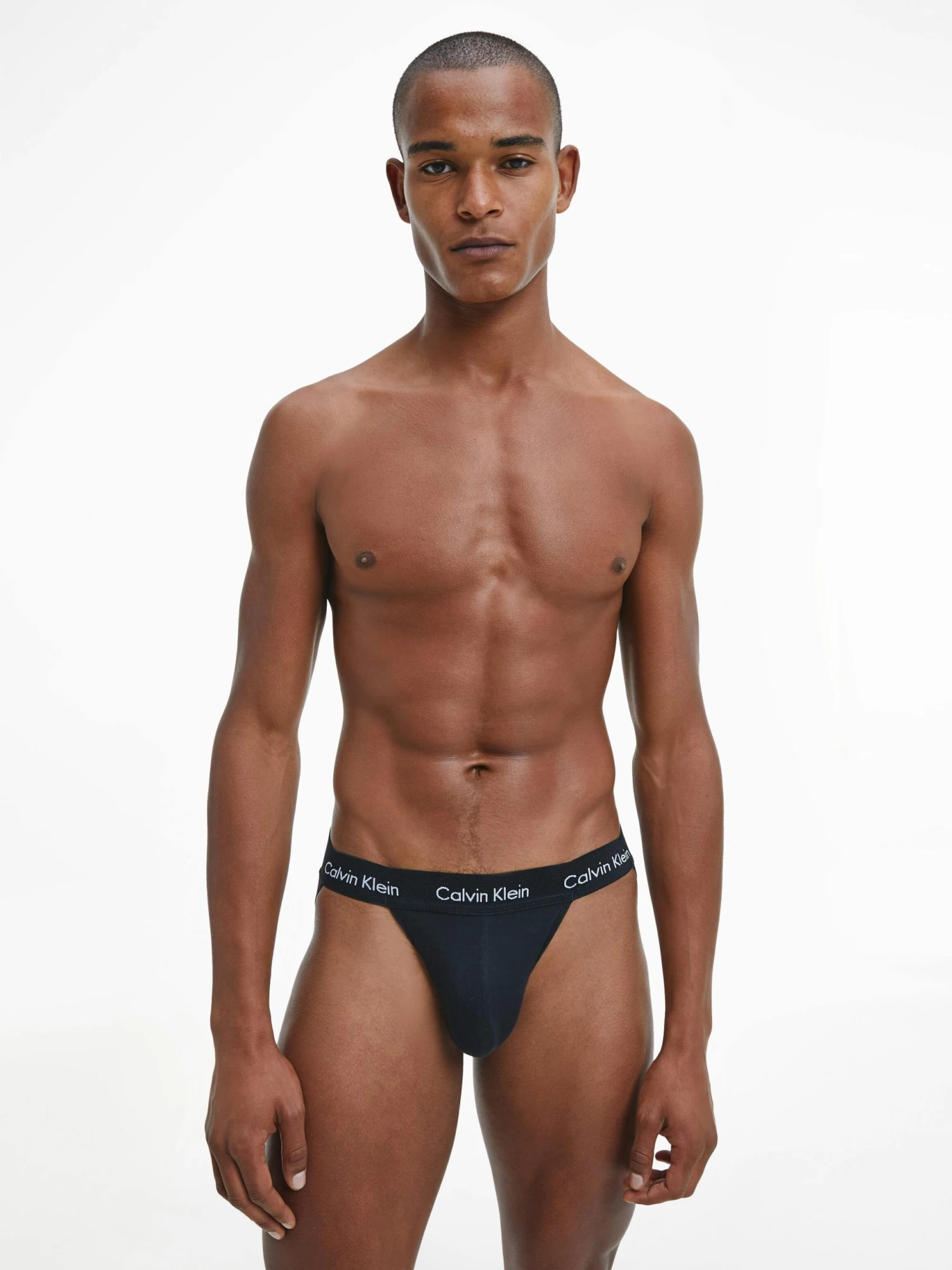 Calvin Klein Cotton Stretch 2 Pack Jock Straps - Image 2