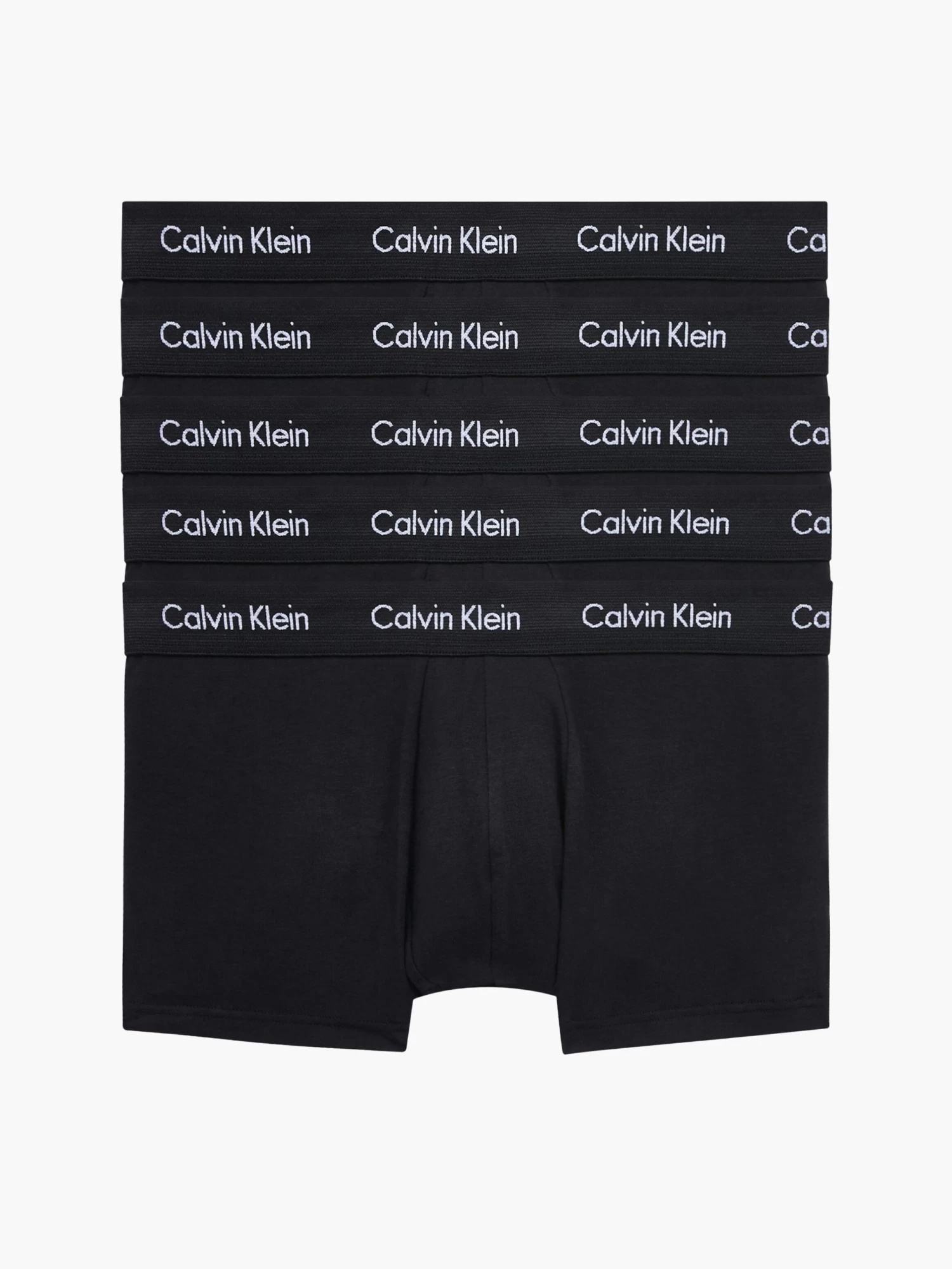 Calvin Klein Cotton Stretch 5 Pack Low Rise Trunks