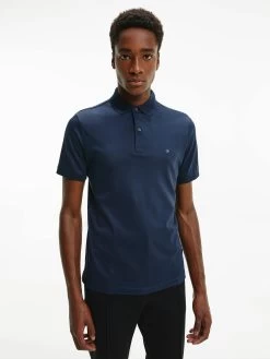 Calvin Klein Slim Smooth Cotton Polo Shirt