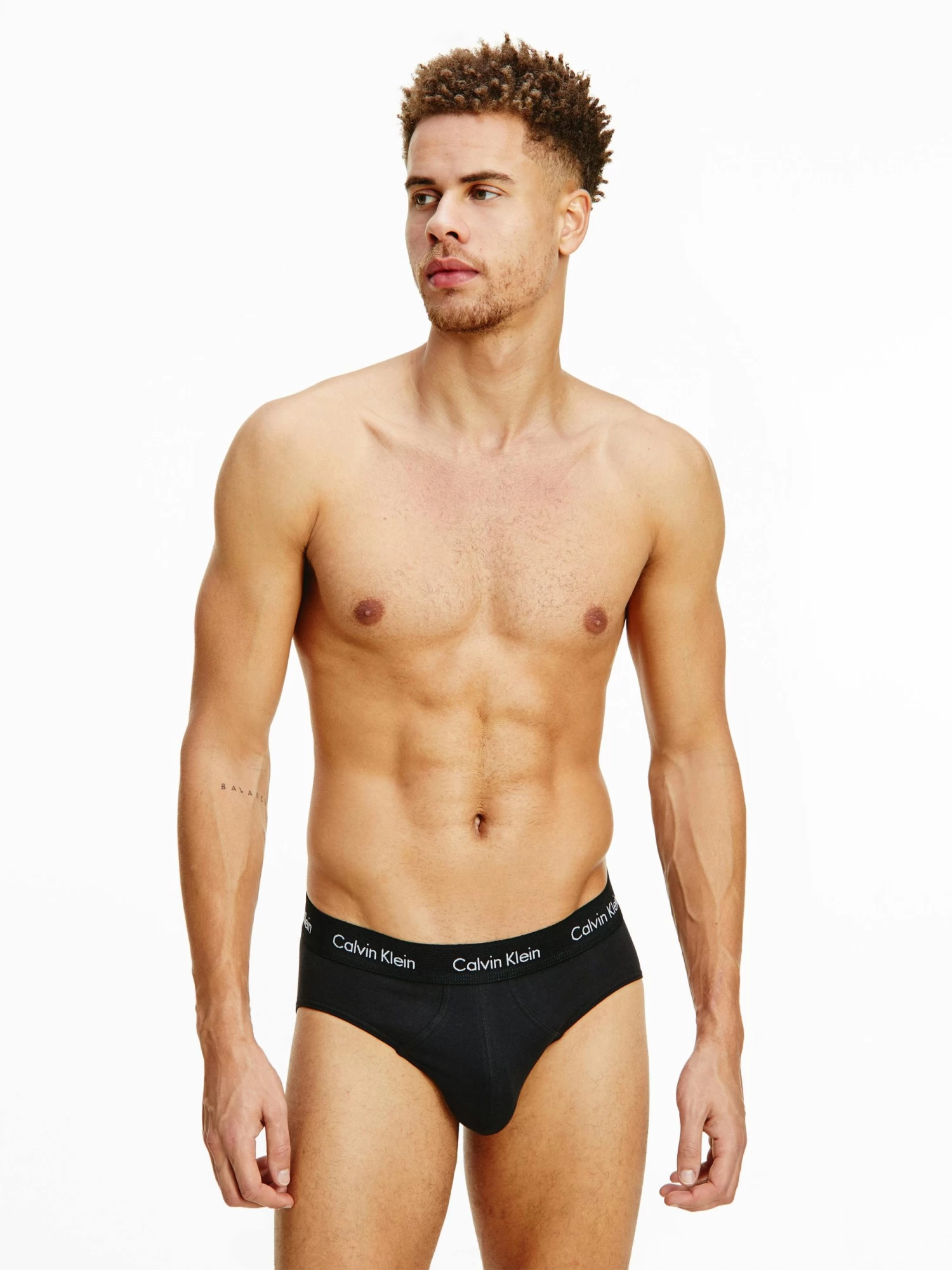 Calvin Klein Cotton Stretch 3 Pack Hip Briefs - Image 2