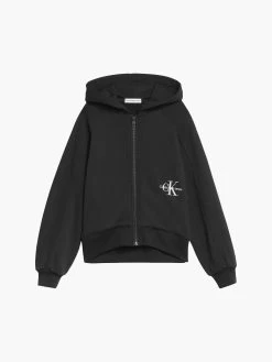 Calvin Klein Girls 8-16 Oversized Zip Up Hoodie