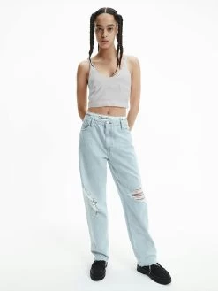 Calvin Klein Soft Lyocell Cropped Top