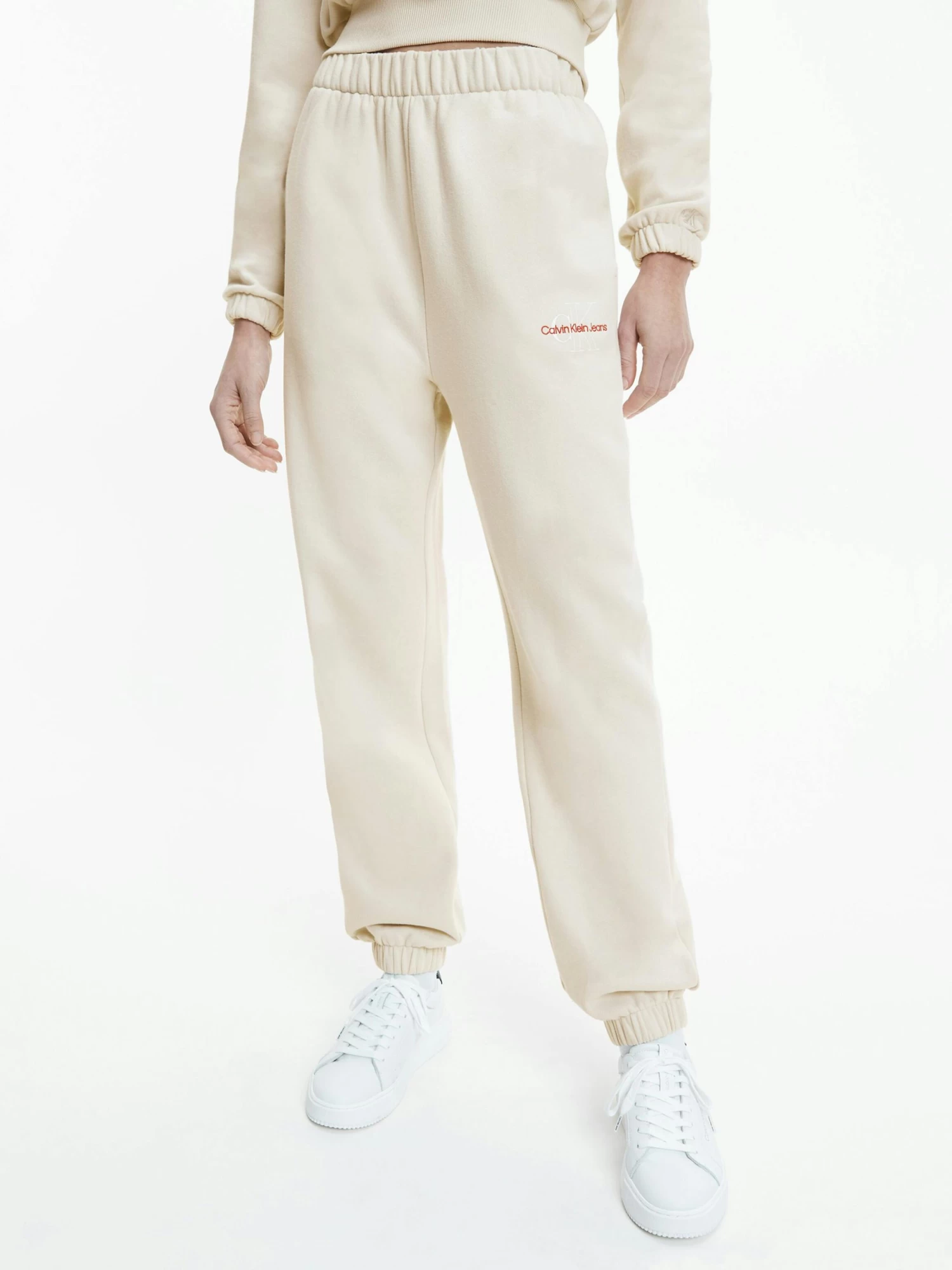 Calvin Klein Relaxed Monogram Joggers - Image 6