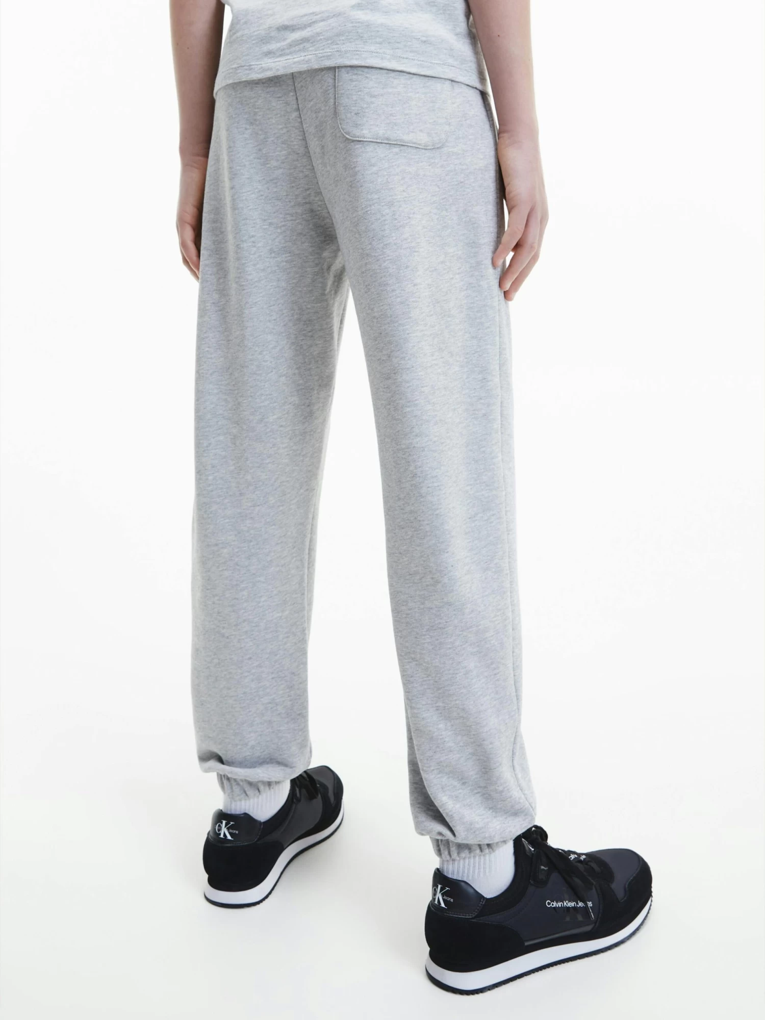Calvin Klein Boys 4-7 Glow In The Dark Logo Joggers - Image 3