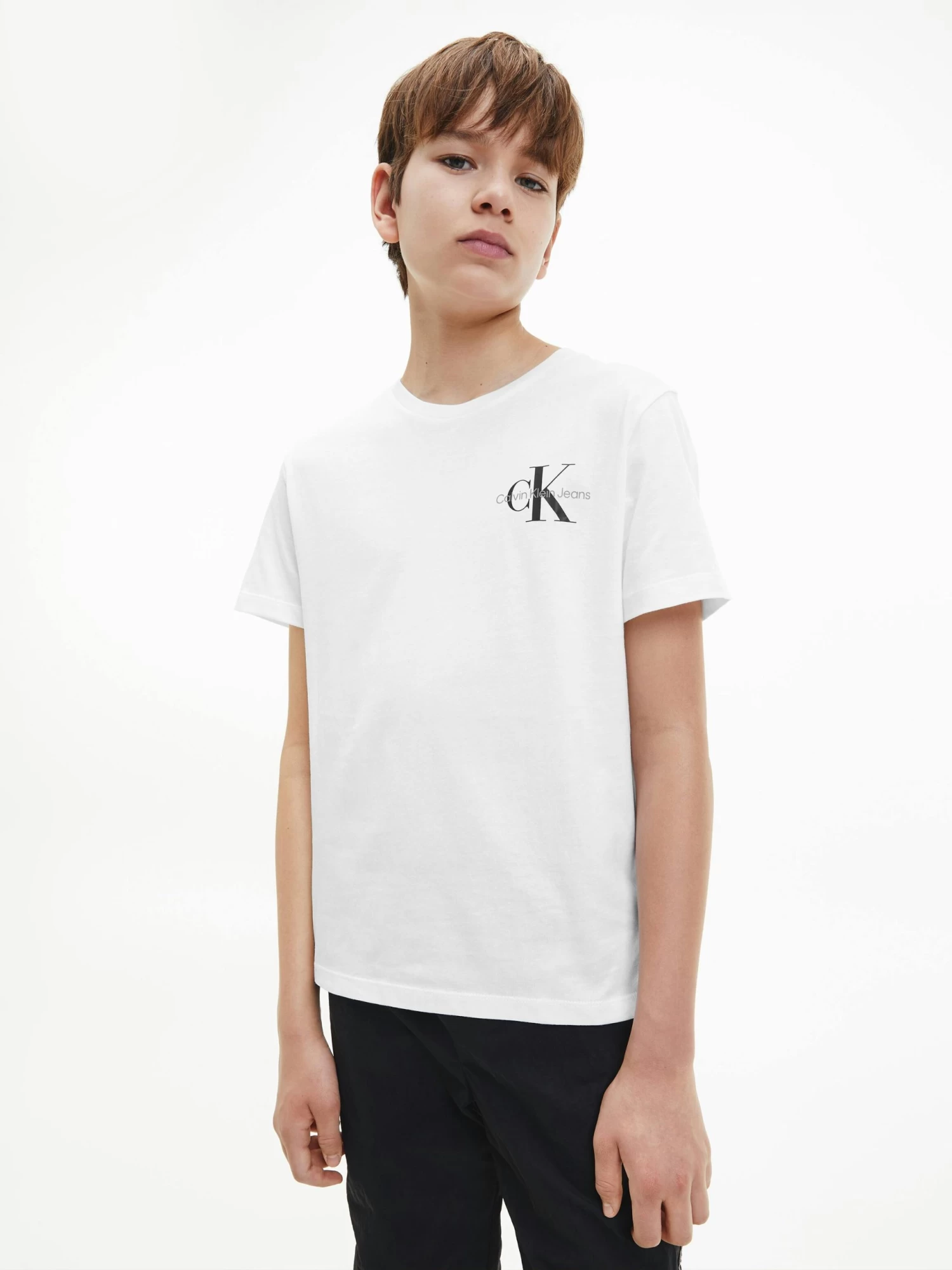 Calvin Klein Boys 8-16 Cotton T-Shirt - Image 3