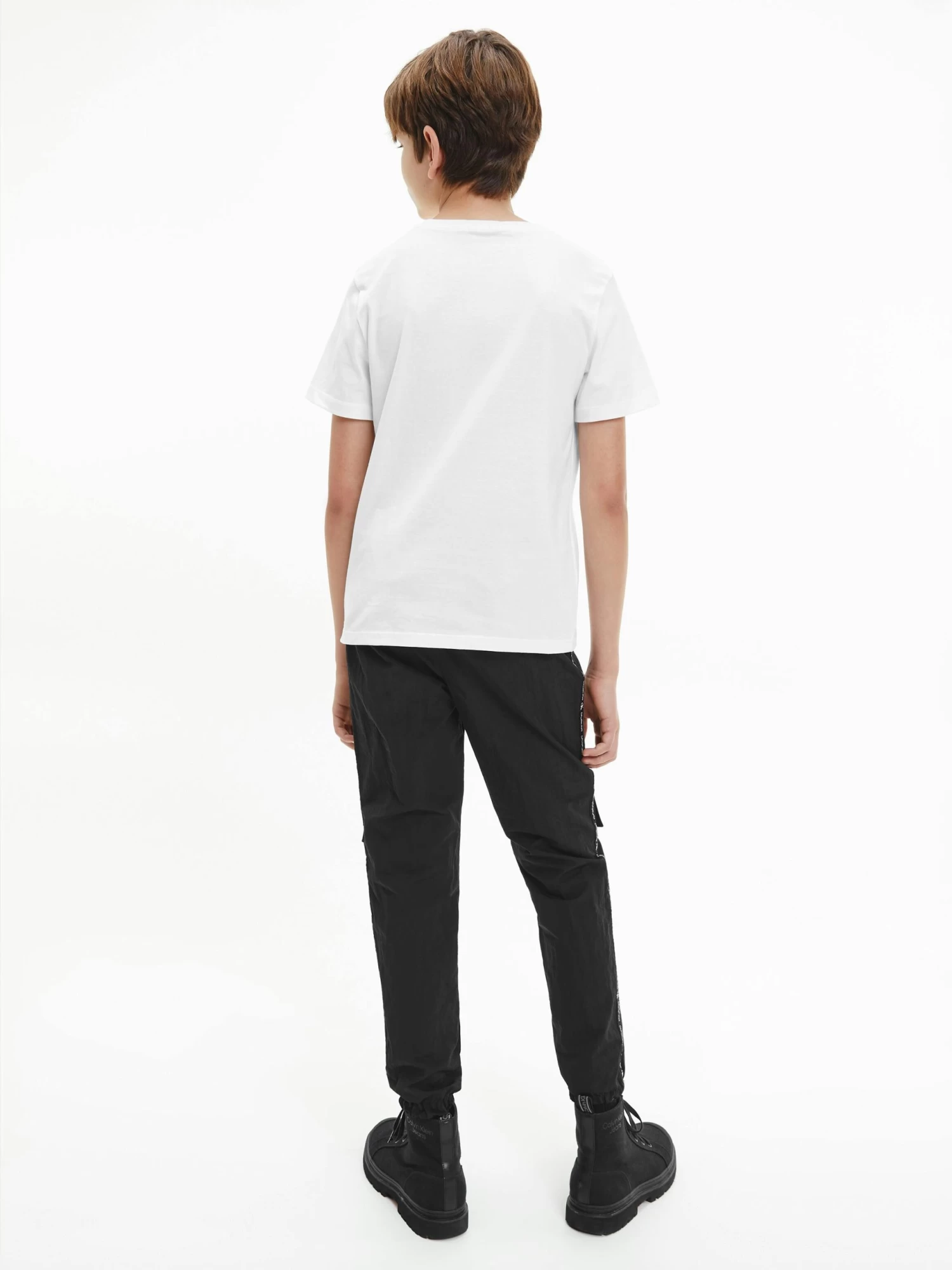 Calvin Klein Boys 8-16 Cotton T-Shirt - Image 5