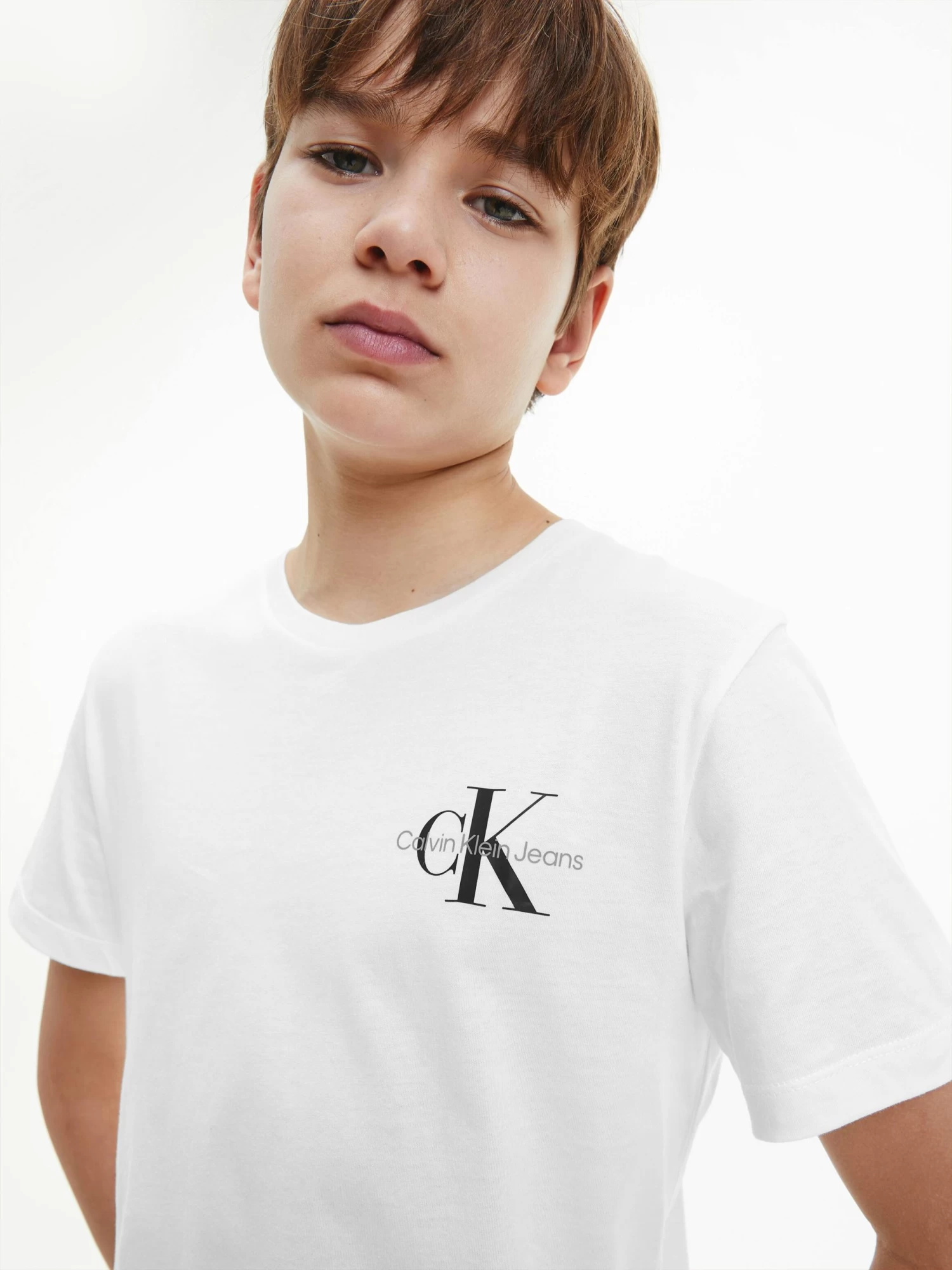 Calvin Klein Boys 8-16 Cotton T-Shirt - Image 4