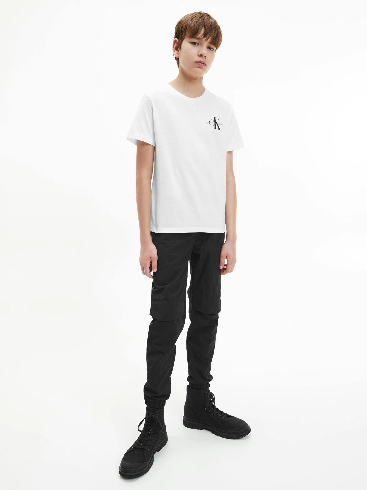 Calvin Klein Boys 8-16 Cotton T-Shirt - Image 6