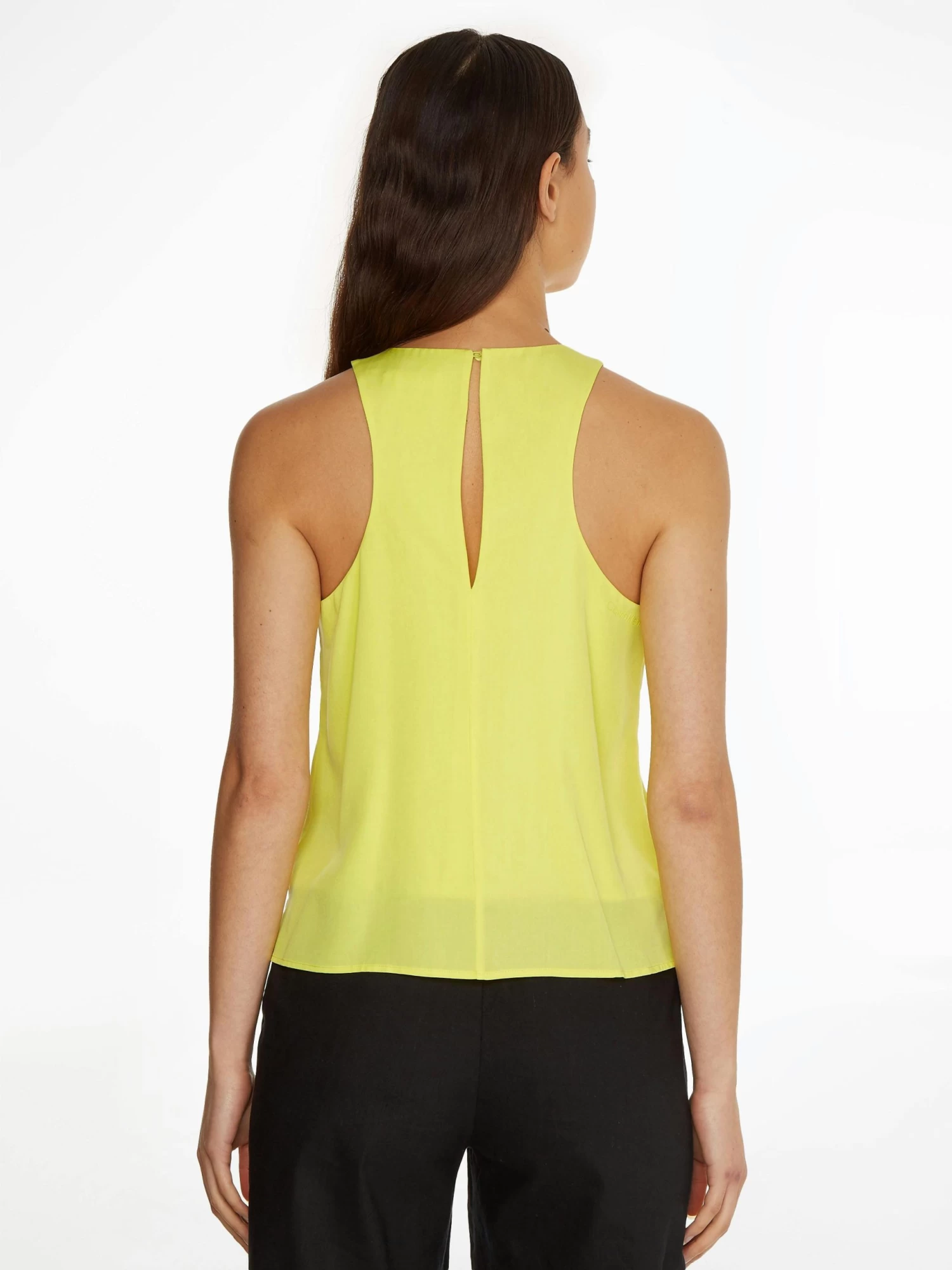 Calvin Klein Soft Twill Sleeveless Top - Image 2