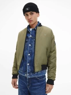 Calvin Klein Relaxed Reversible Bomber Jacket
