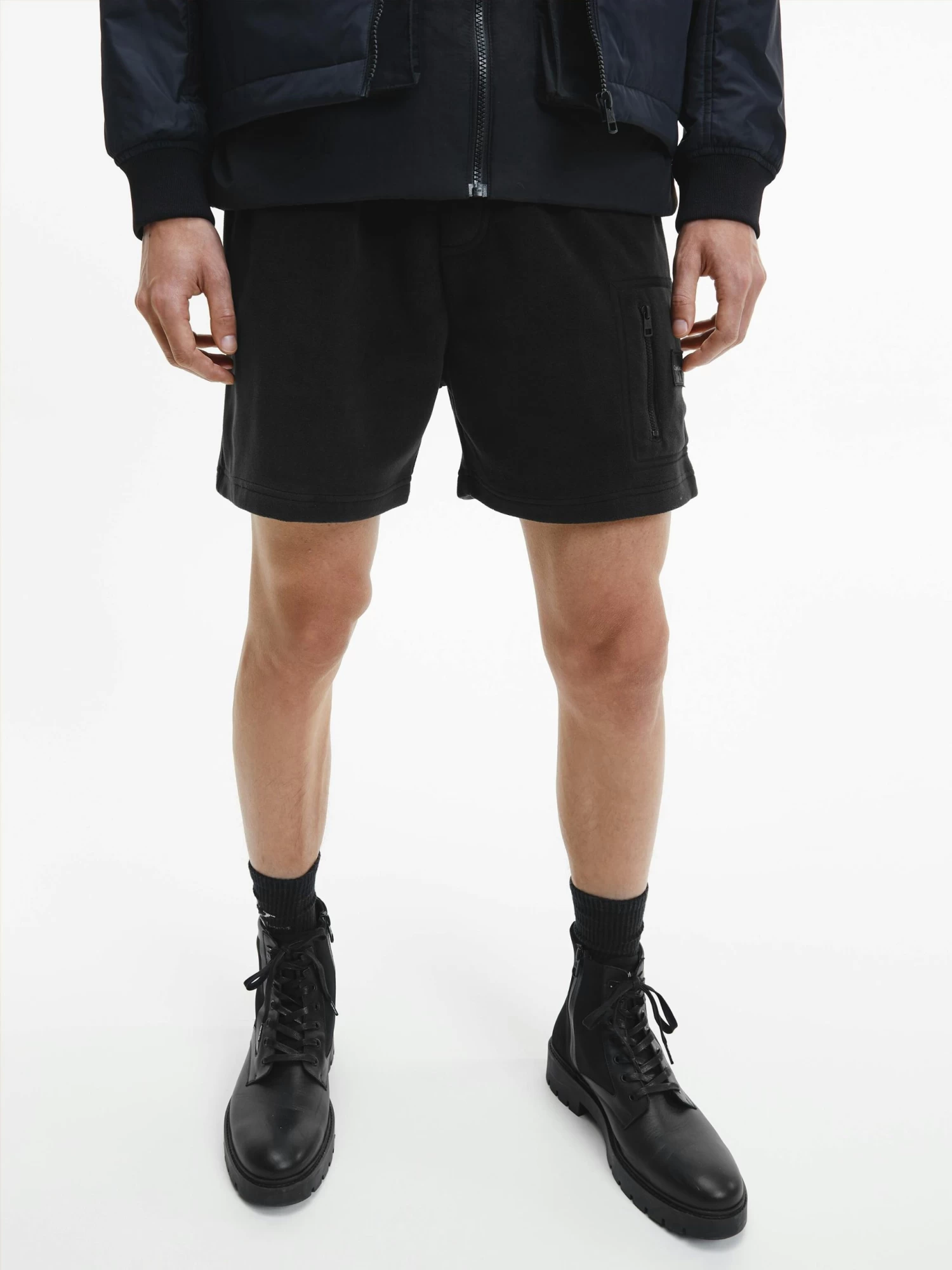 Calvin Klein Polar Fleece Jogger Shorts