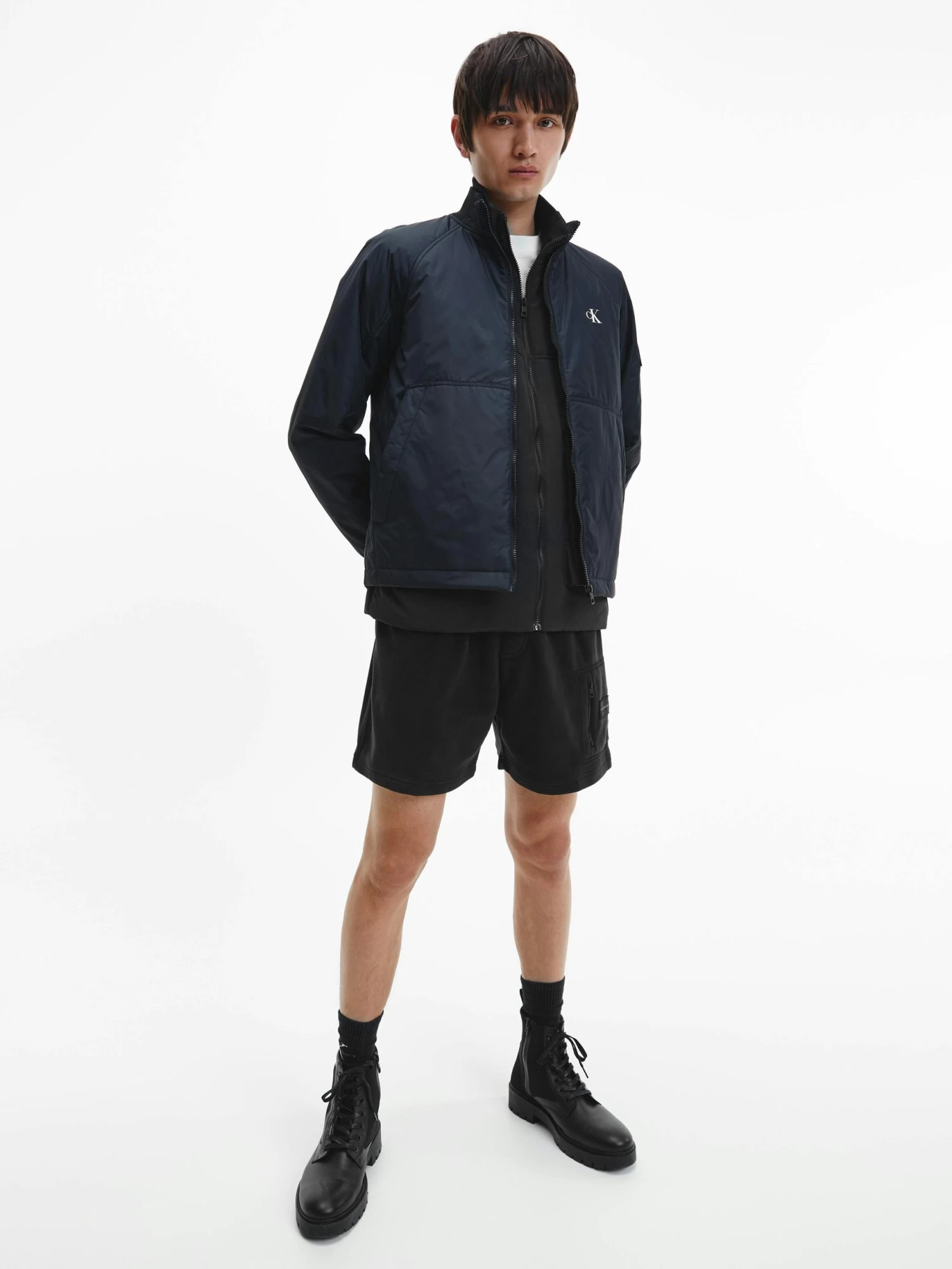 Calvin Klein Polar Fleece Jogger Shorts - Image 4