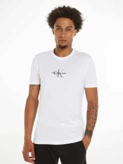Calvin Klein Cotton Monogram Logo T-Shirt