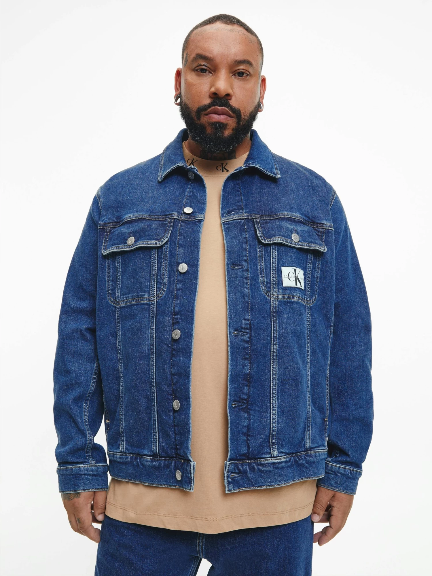Calvin Klein Plus Size Denim Jacket
