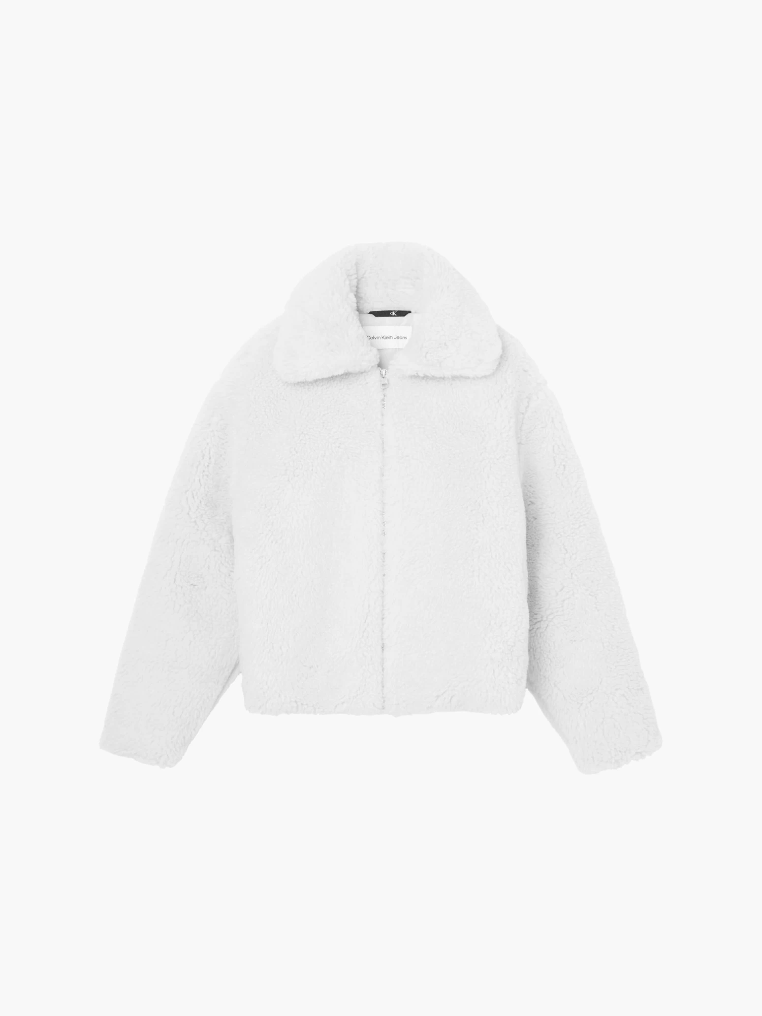 Calvin Klein Padded Sherpa Logo Jacket - Image 5