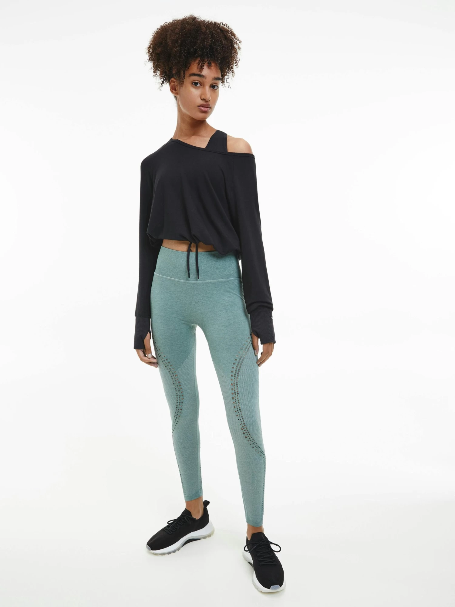 Calvin Klein Cowl Back Gym Top - Image 4