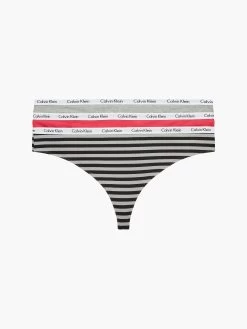 Calvin Klein Plus Size Carousel 3 Pack Thongs