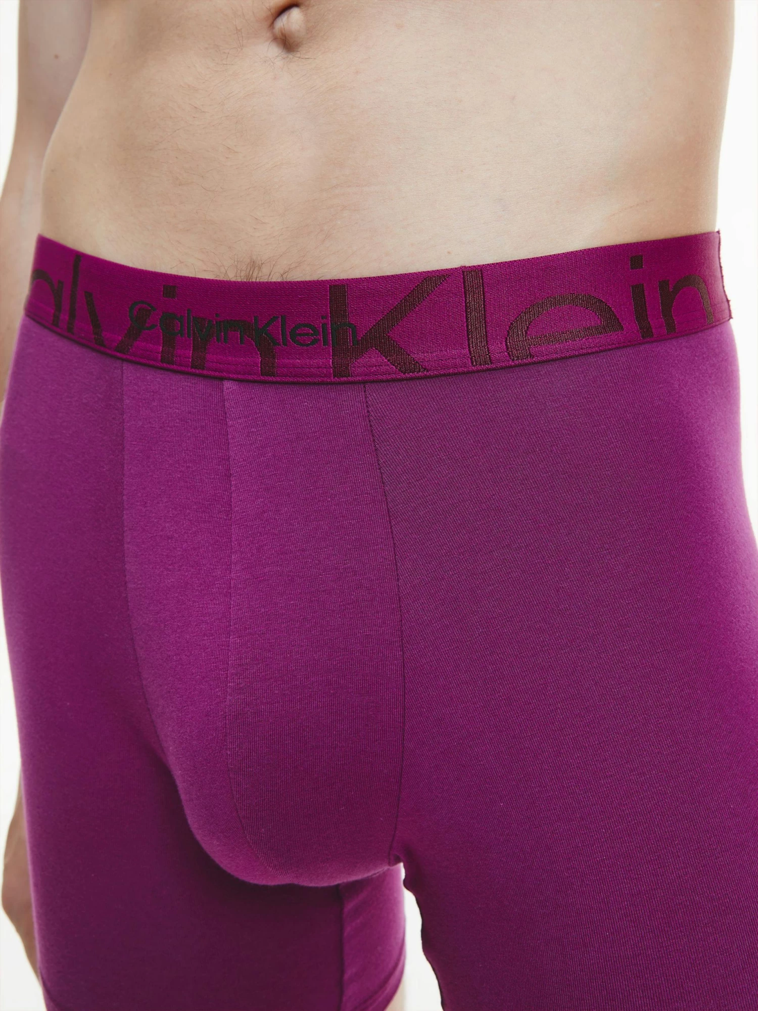 Calvin Klein Embossed Icon Cotton Trunk - Image 6