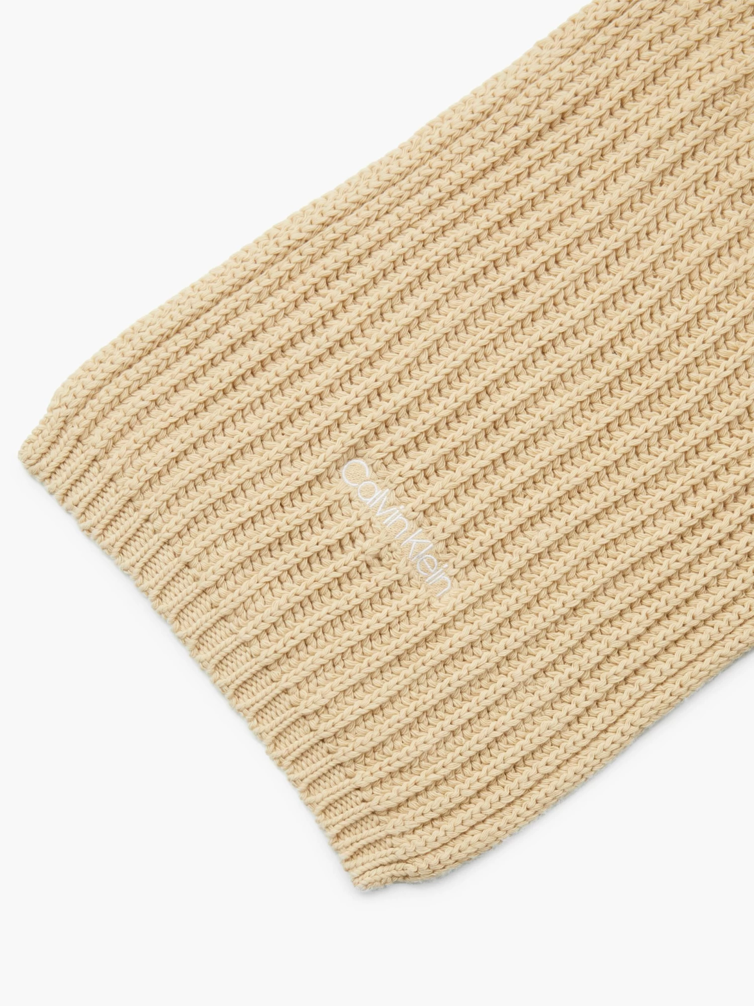 Calvin Klein Oversized Cotton Blend Scarf - Image 4