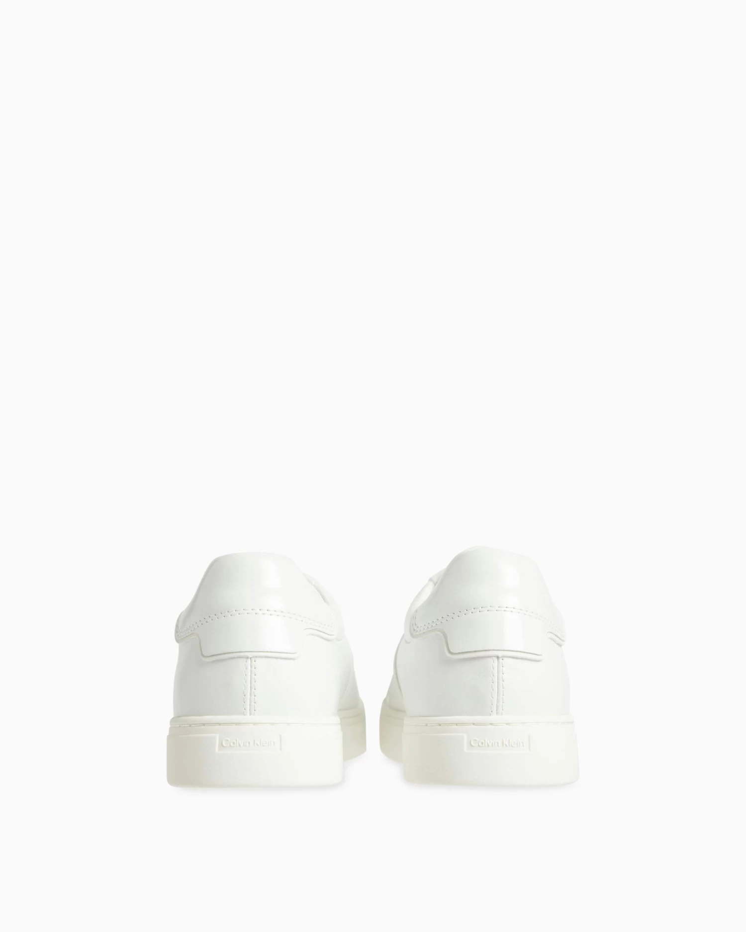Calvin Klein Leather Slip On Trainers - Image 4