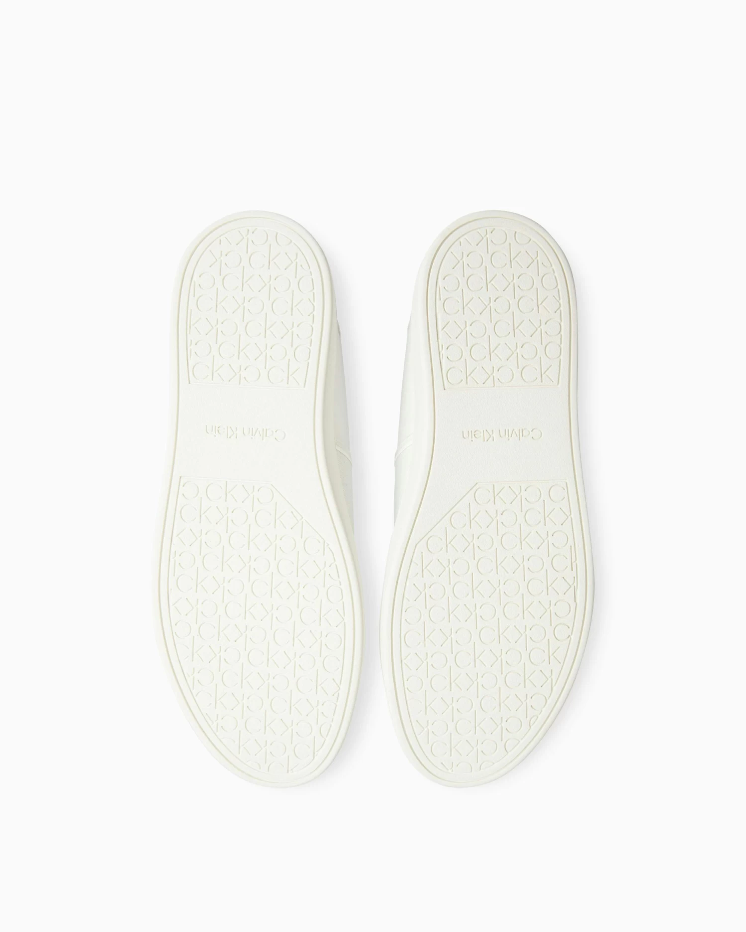 Calvin Klein Leather Slip On Trainers - Image 5