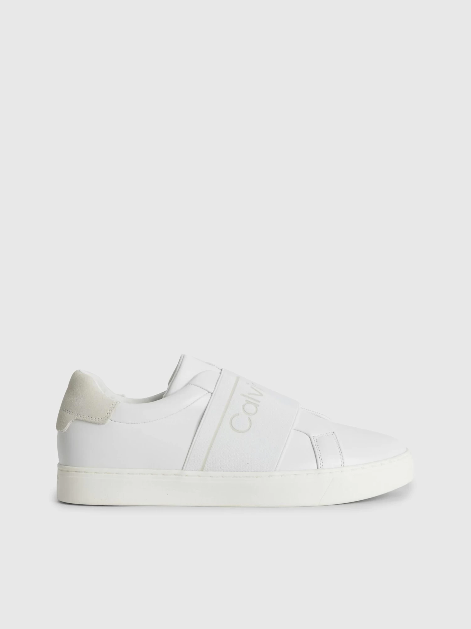 Calvin Klein Leather Slip-On Shoes