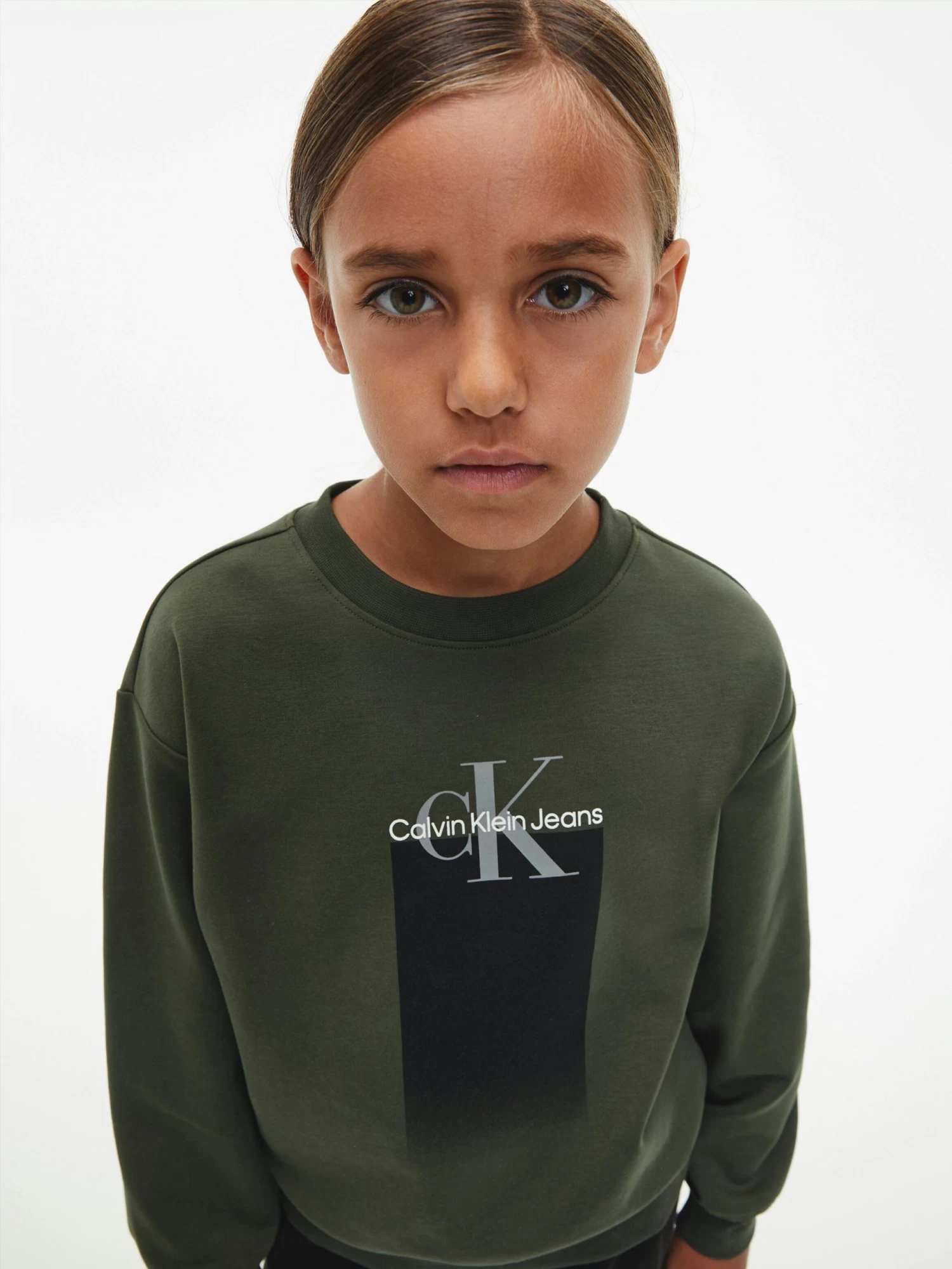 Calvin Klein Boys 8-16 Logo Sweatshirt - Image 7