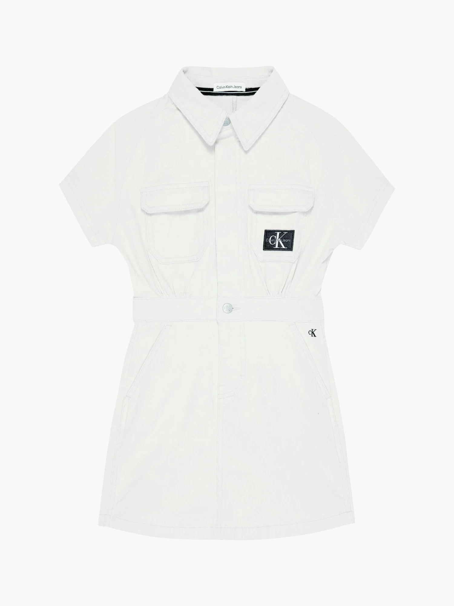 Calvin Klein Girls 4-7 Corduroy Shirt Dress