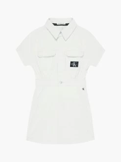 Calvin Klein Girls 8-16 Corduroy Shirt Dress