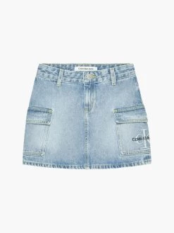 Calvin Klein Girls 8-16 Denim Skirt