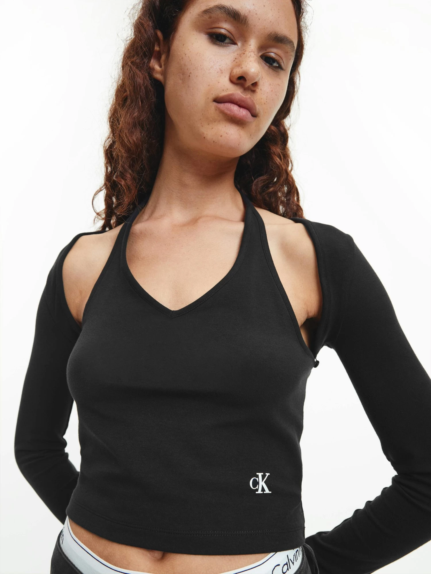 Calvin Klein 2-in-1 Long Sleeve Top - Image 3