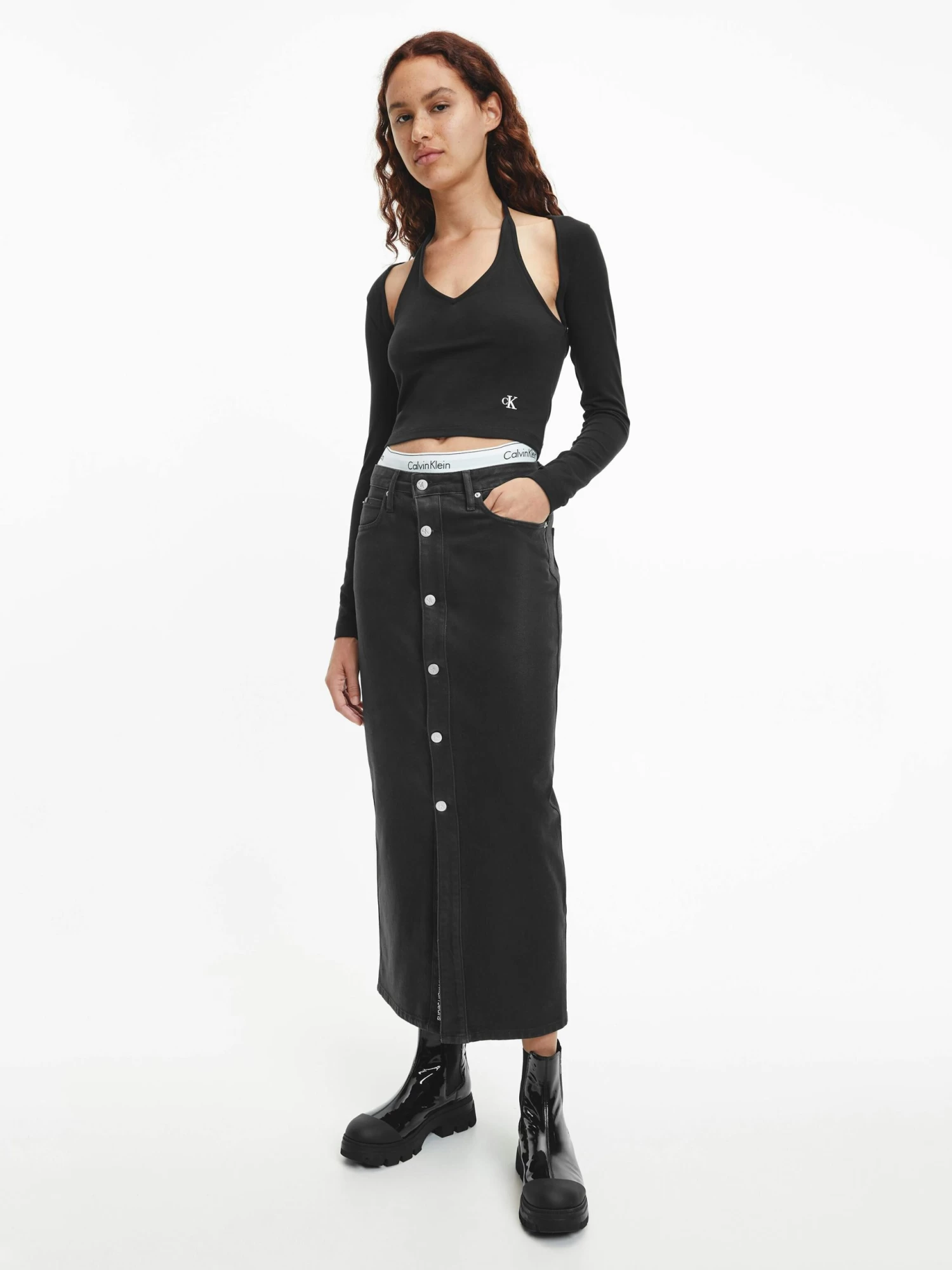 Calvin Klein 2-in-1 Long Sleeve Top - Image 4