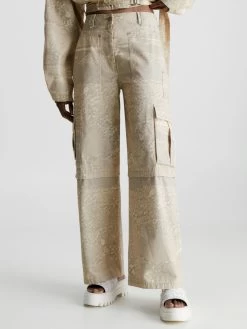 Calvin Klein Relaxed Printed Cargo Pants