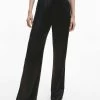 Calvin Klein Wide Leg Satin Trousers