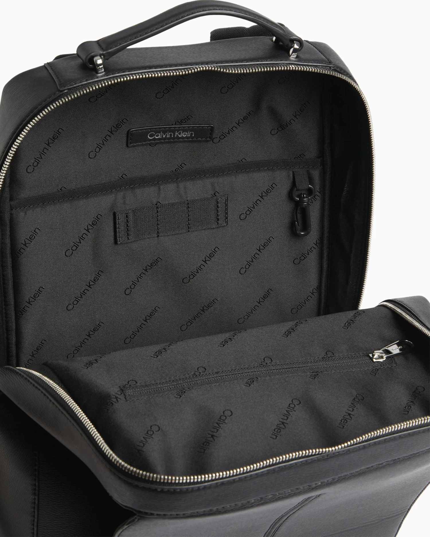 Calvin Klein Square Flap Logo Backpack - Image 3