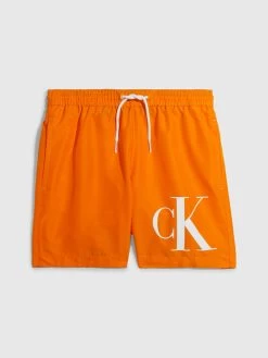 Calvin Klein Boys CK Monogram Swim Shorts