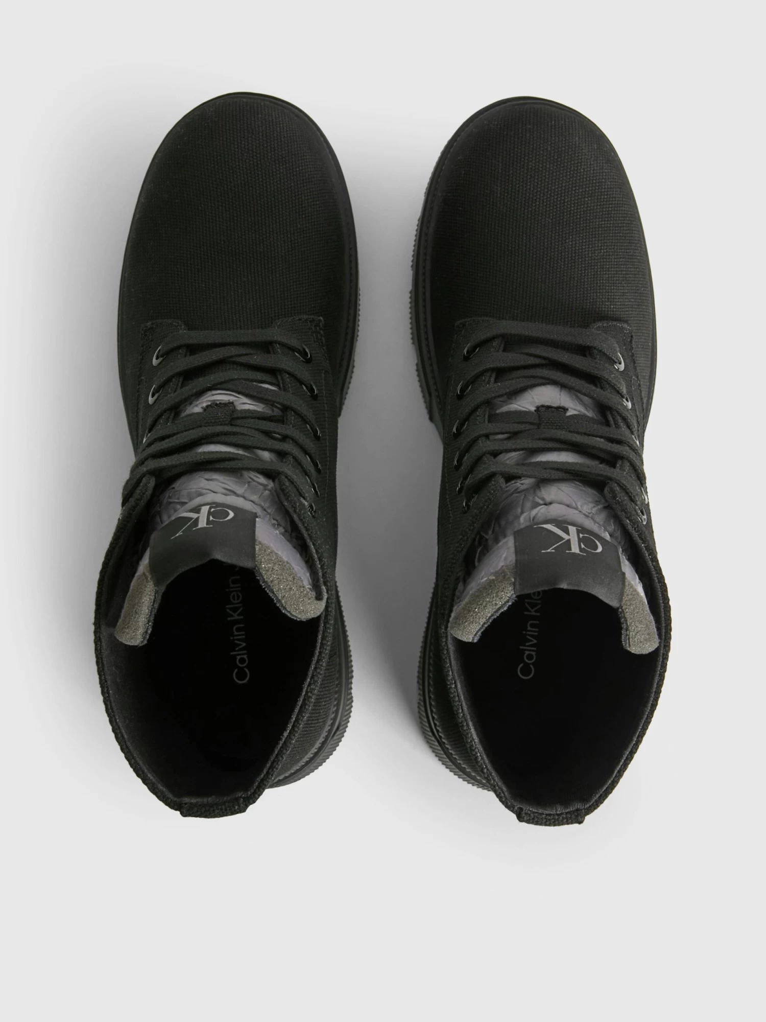 Calvin Klein Canvas Heeled Boots - Image 5