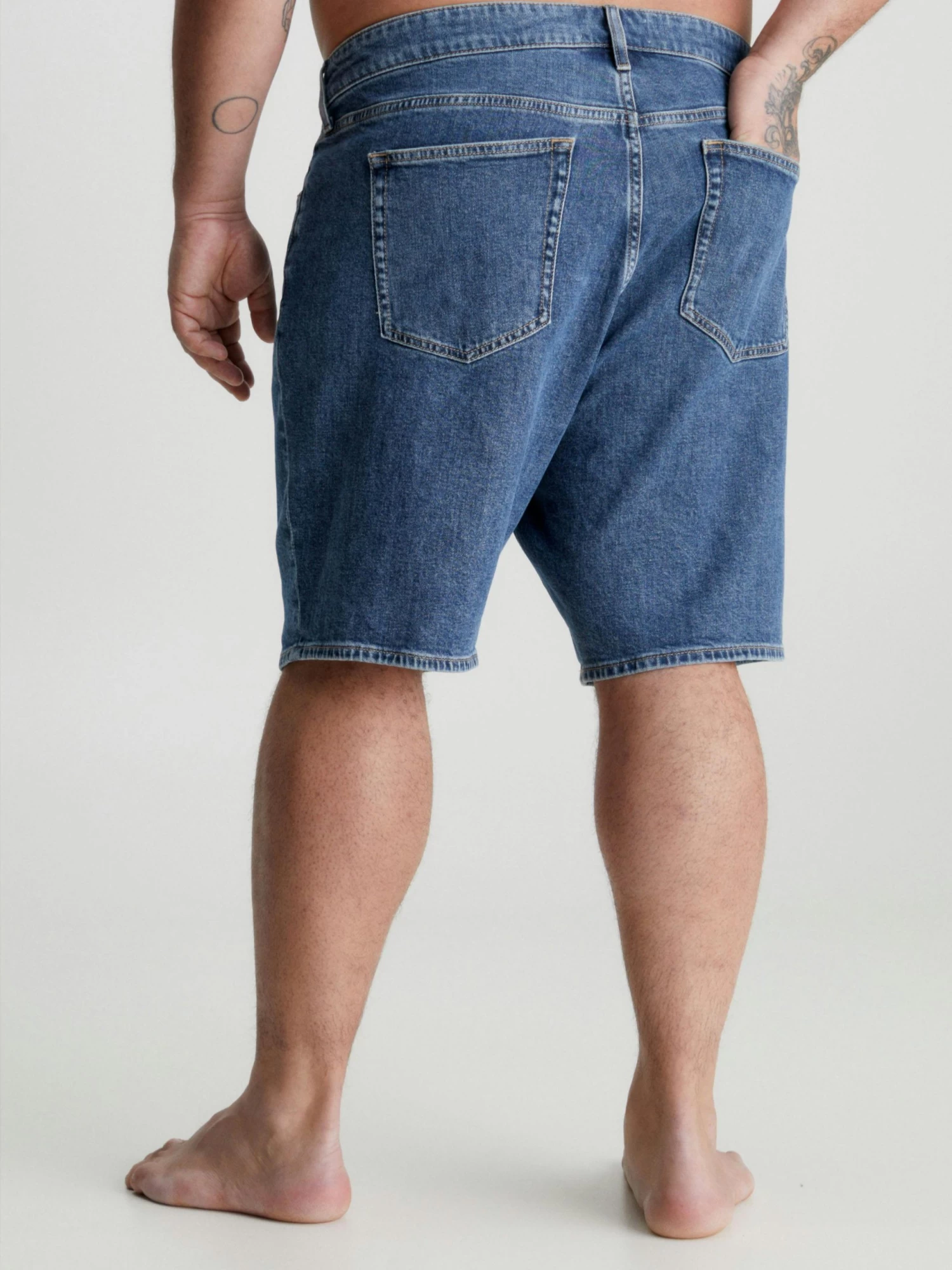 Calvin Klein Plus Size Denim Shorts - Image 2