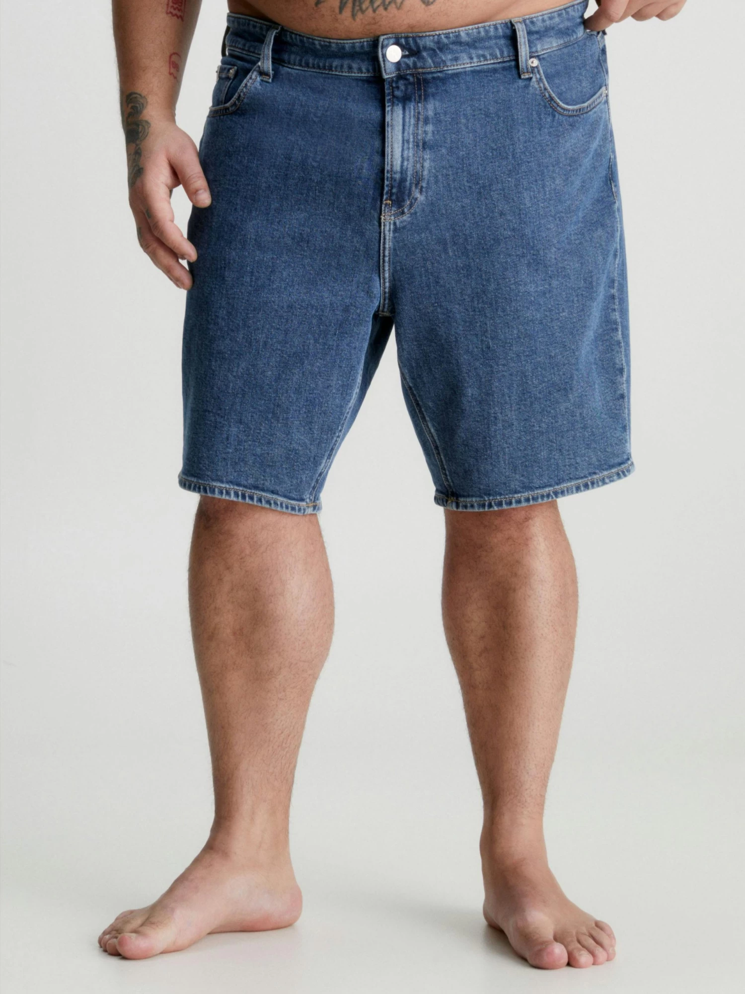 Calvin Klein Plus Size Denim Shorts