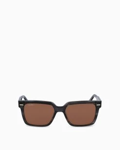 Calvin Klein Classic Bold Rectangle Sunglasses