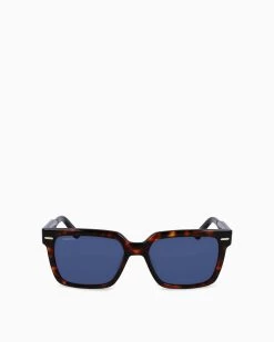 Calvin Klein Classic Bold Rectangle Sunglasses