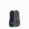 Calvin Klein 2 Pack Monogram Logo Liner Socks