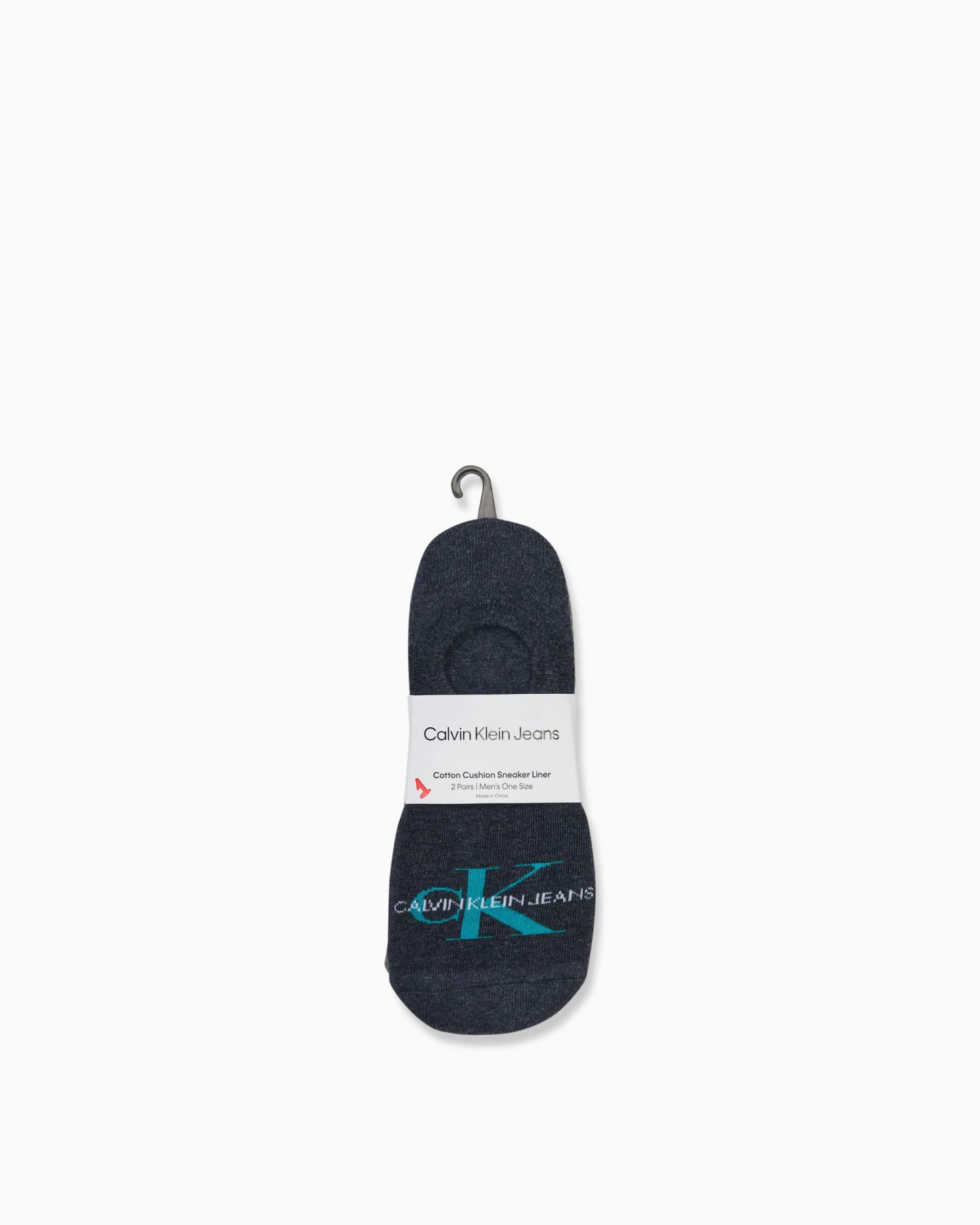 Calvin Klein 2 Pack Monogram Logo Liner Socks - Image 2