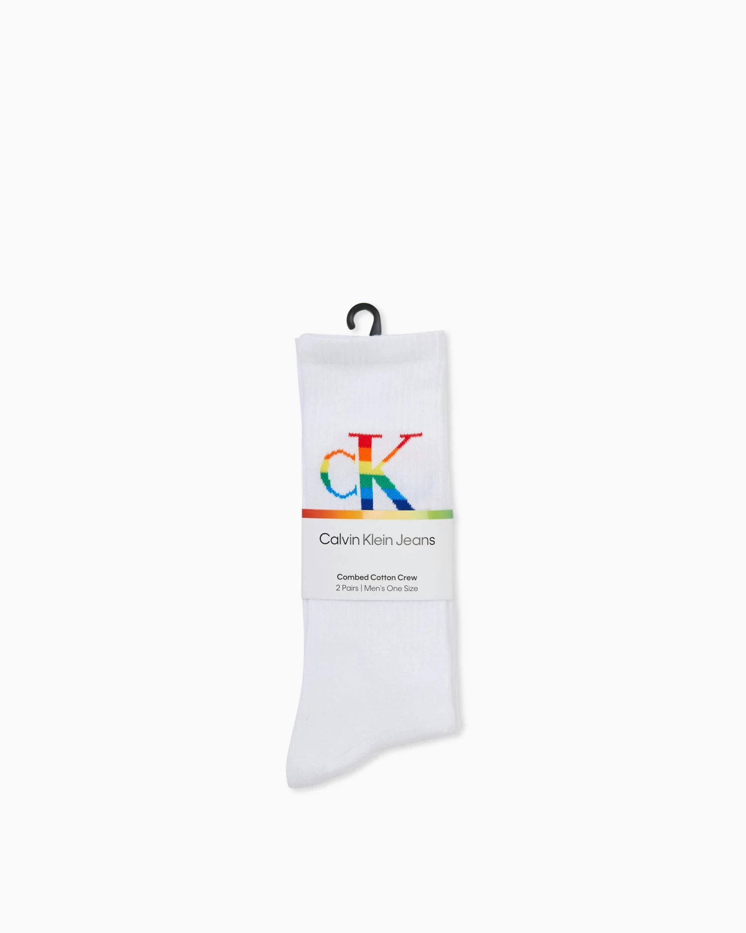 Calvin Klein 2 Pack Pride Crew Socks