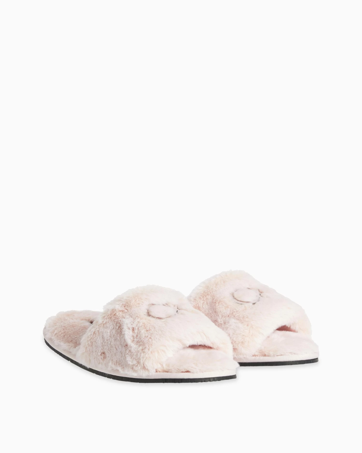 Calvin Klein Faux Fur Slippers - Image 2