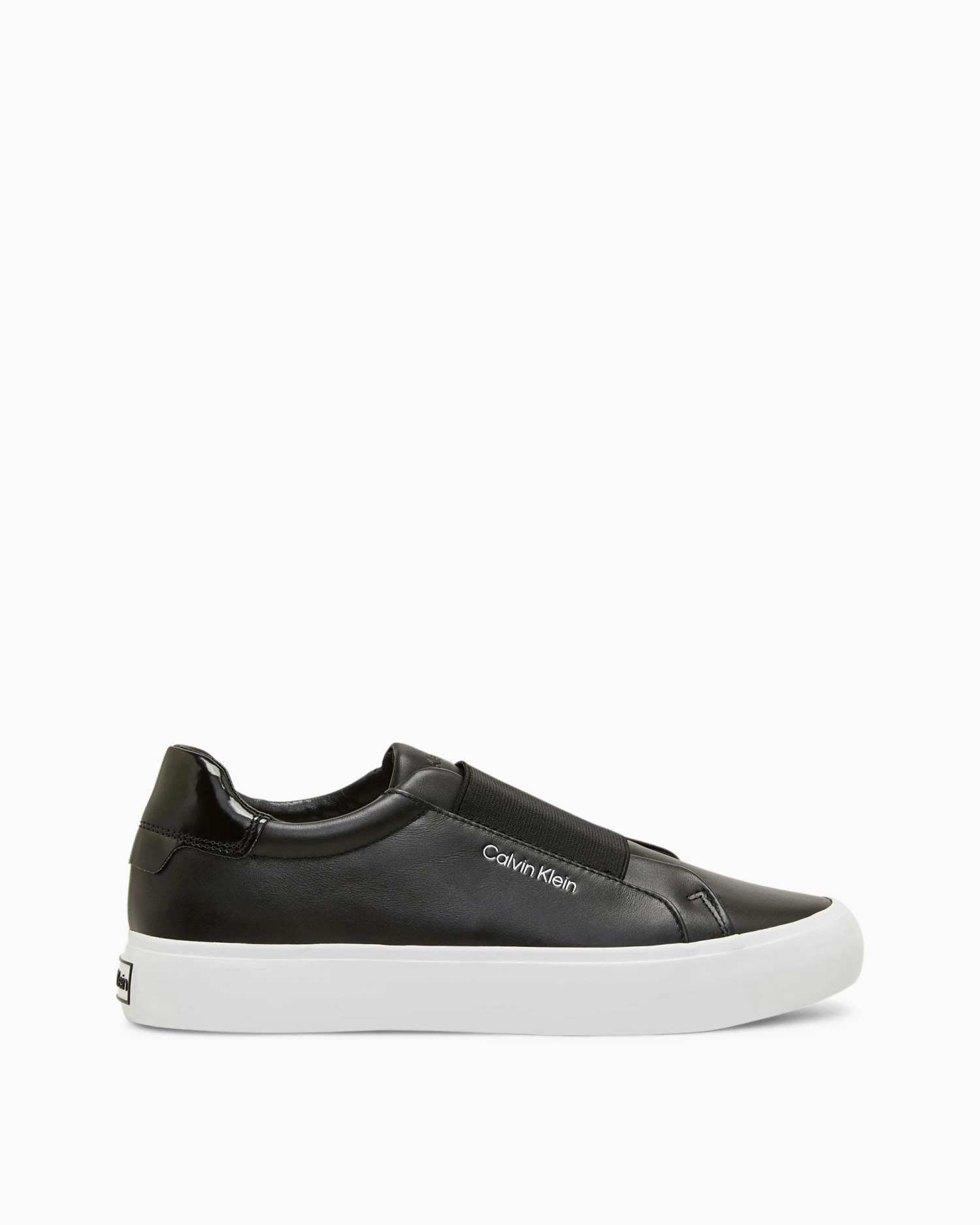 Calvin Klein Leather Slip-On Shoes