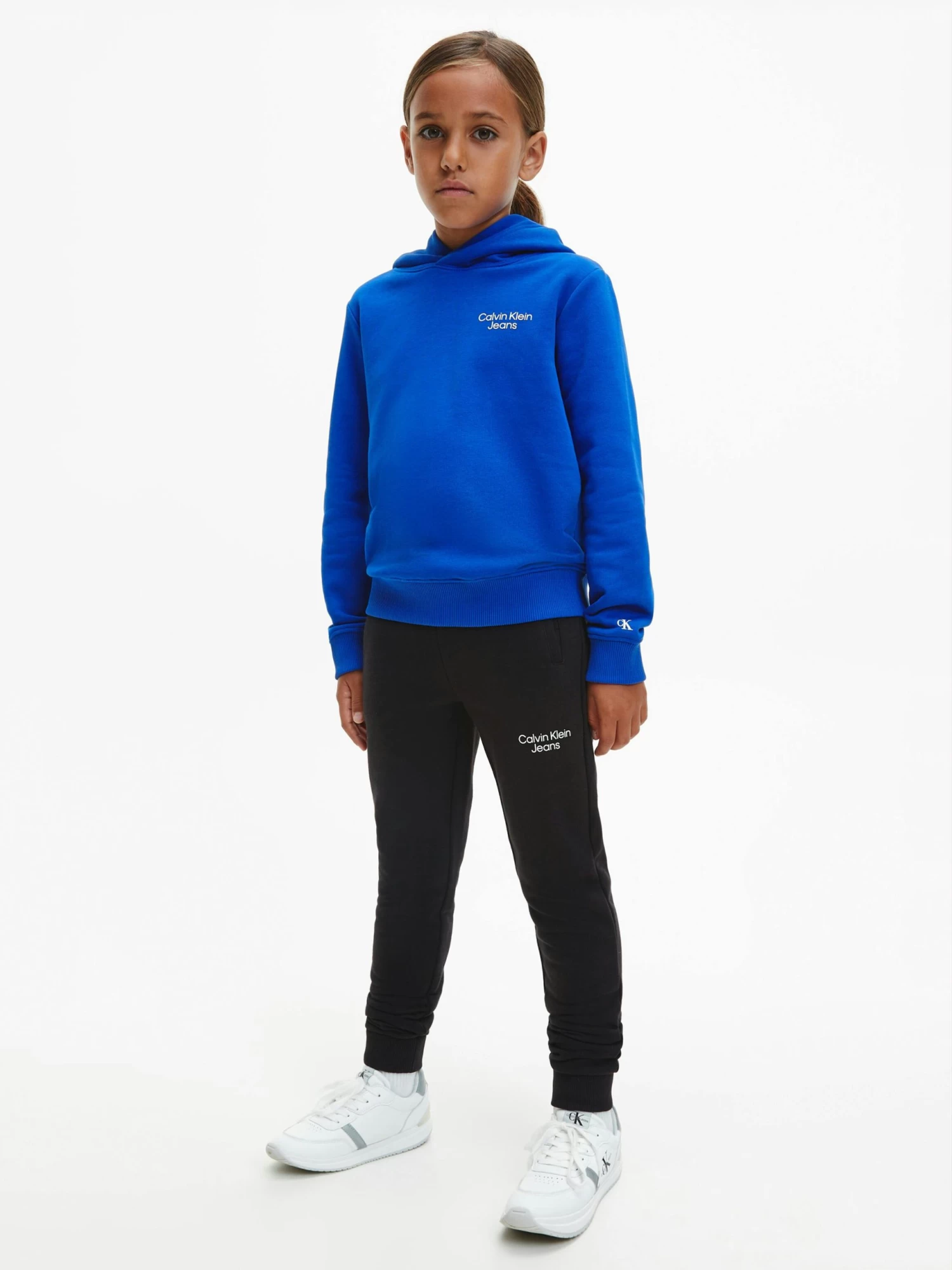 Calvin Klein Boys 4-7 Cotton Hoodie - Image 6