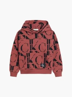 Calvin Klein Boys 4-7 Logo Hoodie