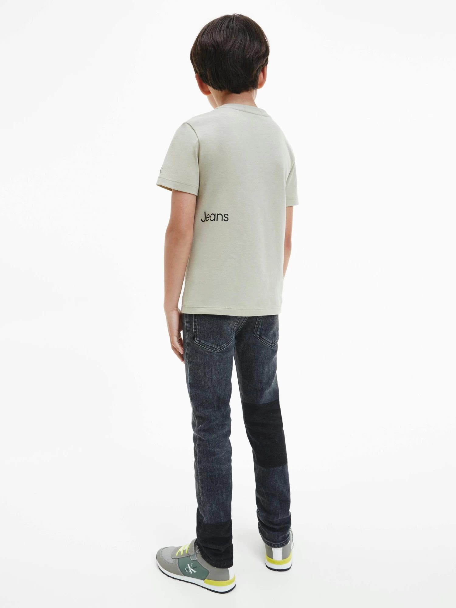 Calvin Klein Boys 8-16 Colour Block Logo T-Shirt - Image 5